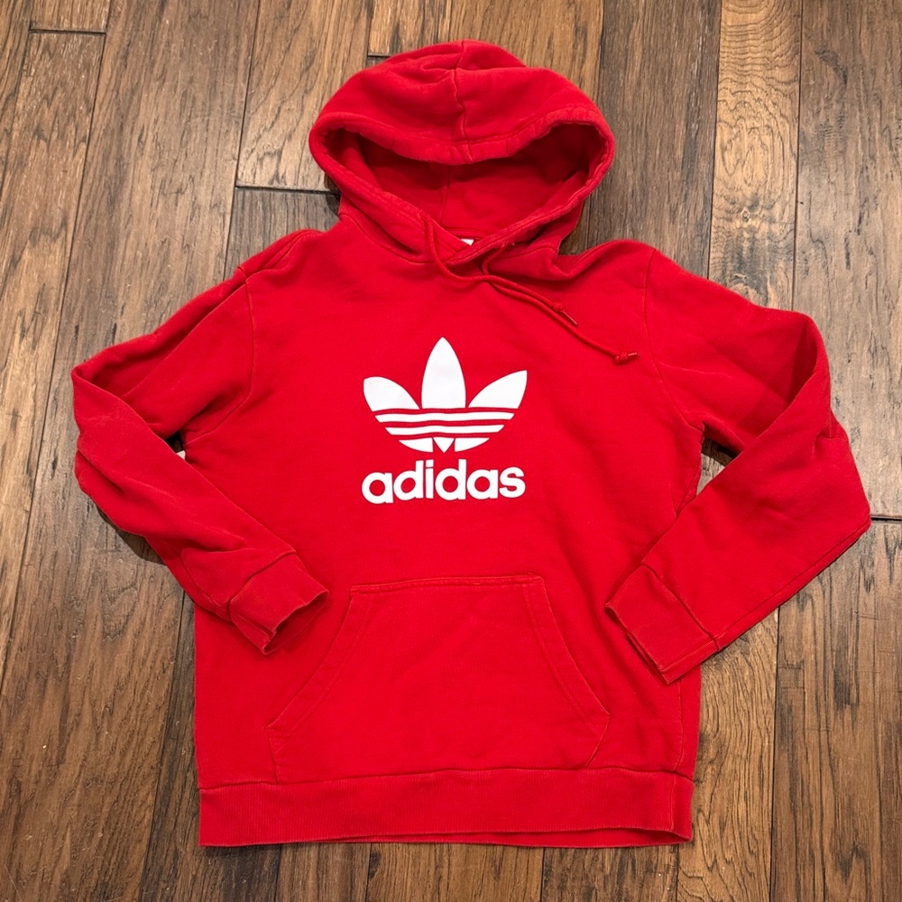Adidas Red Hoodie